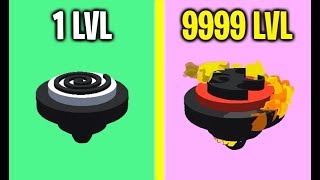 ALL SPINNERS Buying Max Level Spinner in Spinnerio All Spinner Unlocked 9999 Level Spinner [upl. by Arne]