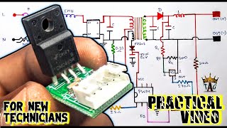 STR Module connection Theory and Practical  5LO380RStrW6053N Five wire module [upl. by Gide158]