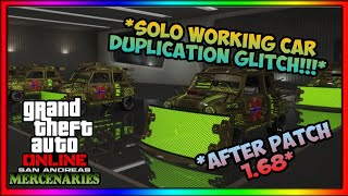 GTA 5 ONLINE  SOLO CLEAN UNLIMITED CAR DUPLICATION GLITCH  INFINITE DUPES [upl. by Eudora]