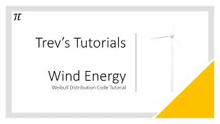 Weibull Distribution  Code Tutorial [upl. by Demetra487]