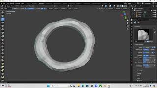 Cruller donut in blender not for beginners [upl. by Gabbey]