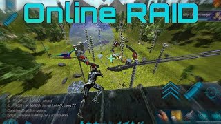 ARK MOBILEPVPBASE RAIDARK SURVIVAL EVOLVEDPART 1 [upl. by Nnylanna]