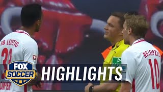 RB Leipzig vs Bayern Munich  201617 Bundesliga Highlights [upl. by Xonk]