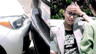 My CAR ACCIDENT With Zoe Saldana  Shay Mitchell [upl. by Nosyaj]