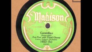 REDUX  quotGeraldinequot by Fred Halls Orchestra Cotton Pickers Orchestra 1929 [upl. by Toole]