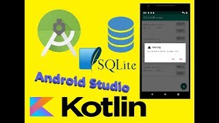 Part1 SQLite Database and RecyclerView in Android Studio by Kotlin [upl. by Phoebe]