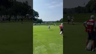 Leta Lindley hitting her 2nd shot into 14 green at Fox Chapel during the US Senior Women’s Open [upl. by Daryn]