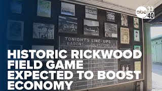 Historic Rickwood Field game expected to boost Birmingham businesses [upl. by Ecidna886]