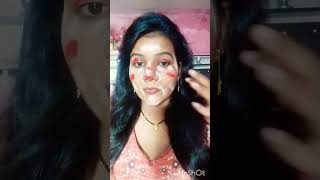 Korien makeuplook💙💋usefullhacks treadinghack viralhacks tryinghacks makeuptutorial ytshorts [upl. by Eltsyrk]