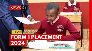 How to check 2024 form one placement results ➤ News54 [upl. by Narmi477]