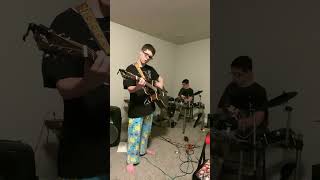 Macys Day Parade by GreenDay cover shorts greenday guitar drums cover [upl. by Khichabia]