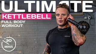 The ULTIMATE Full Body KETTLEBELL Workout  HIIT Tabata amp Strength Over 3 Rounds [upl. by Earissed256]