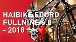 Haibike Sduro FullNine 60  2018  MTB Fully EBike [upl. by Anihcak]