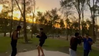 حصة تدريبية مع العشران الدماااار 💥 ملاكمة 🥊👊حرة ملاكمة boxing bareknuckle workout miketyson [upl. by Tabbie250]