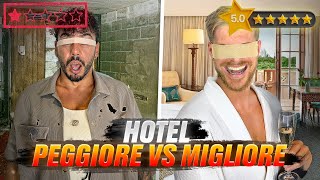 HOTEL PEGGIORE vs HOTEL MIGLIORE DA BENDATI  RISCHIAMO DI ESSERE AGGREDITI DALLE CIMICI DEI LETTI [upl. by Droffats891]