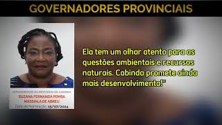 Governadores de ANGOLA 2024 Conheça os LÍDERES e Seus DESAFIOS nas 18 PROVÍNCIAS [upl. by Eydie]