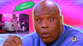 SHAQ MAKES ANGEL REESE UNCOMFORTABLE DID HE GO TO FAR [upl. by Ettennil231]