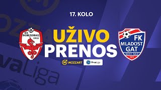 VOŽDOVAC  MLADOST GAT Mozzart Bet Prva liga Srbije 202425 17 Kolo [upl. by Erehpotsirhc]