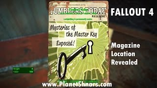 Tumblers Today  Mysteries of the Master Key Exposed  Poseidon Energy Turbine 18F  Fallout 4 [upl. by Eittak]