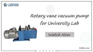 rotary vane vacuum pump for University Lab [upl. by Bard]