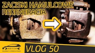 Regeneracja naprawa zacisku hamulcowego i tłoczka [upl. by Huai]