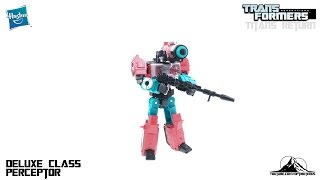 Optibotimus Reviews Transformers Titans Return Deluxe Class PERCEPTOR [upl. by Dawson]