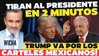 Tiran al presidente en 2 minutos los carteles mexicanos [upl. by Rimma]