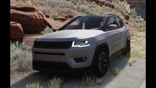 Beamng Drive 2018 Jeep Compass  Dummy Version  Crashtest Downloadlink [upl. by Gradeigh]