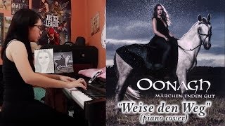 Weise den Weg Oonagh piano cover by Gillian Rose [upl. by Aicilram307]