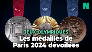 Les médailles des JO de Paris 2024 contiennent un peu de tour Eiffel [upl. by Afatsum]