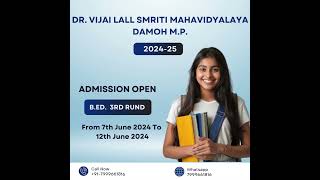 BED Third Round Counselling 202425 202425 education dvm admission history management [upl. by Notyalc]