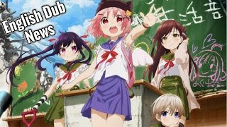 Gakkou Gurashi  English Dub Officially Announced [upl. by Alikat673]