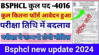 Bsphcl new update 2024 Bsphcl exam date 2024  Bsphcl syllabus 2024 [upl. by Clarie]