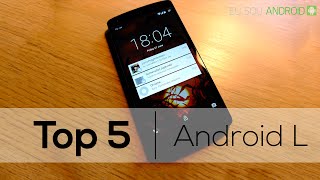 Top 5 apps para deixar seu Android com a cara do Android L [upl. by Adehsor]