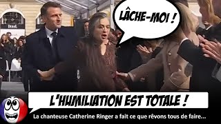 Macron se prend un ÉNORME VENT de la part de la chanteuse Catherine Ringer Rita Mitsouko [upl. by Hcirteid]