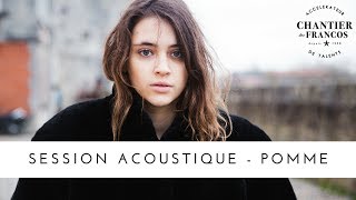 Pomme  quotCe garçon est une villequot LIVE ACOUSTIQUE  Chantier des Francofolies 2017 [upl. by Dami]