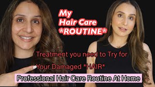 My Hair Care Routine for Healthy Looking Hair  Products that I use for my Color treated Hair😍 [upl. by Norag966]