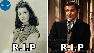 GONE WITH THE WIND 1939 Cast THEN AND NOW 2024 How They Changed [upl. by Odareg]