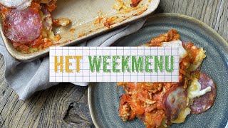 Het Weekmenu 2  Lasagne van risotto  Peppe Giacomazza [upl. by Gilbart384]