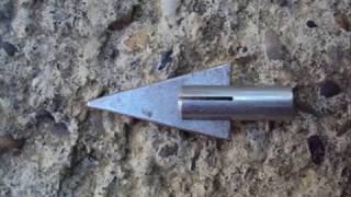 homemade broadheads [upl. by Oza]