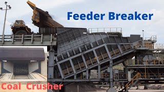 Feeder Breaker  Coal Crusher  Open Cast Coal Mines VisitWorkingArea [upl. by Branscum]