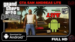 GTA SA DEFINITIVE EDITION LITE PARA ANDROID GTA CLASSICO MODIFICADO [upl. by Ahsekahs6]