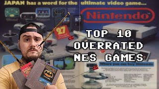 Top 10 Overrated NES Games [upl. by Avilla235]