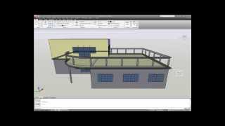 Dessiner un plan de maison avec Autocad  complète [upl. by Sharleen]