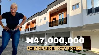 Most affordable duplex in ikota lekki Lagos Nigeria [upl. by Nnylyaj490]