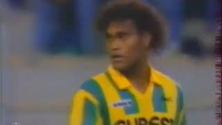 Christian Karembeu played the best defense in FC Nantes vs Paris Saint Germain  Football Moments [upl. by Aklam]