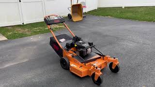 Finally upgraded to a 30quot mower [upl. by Tom]