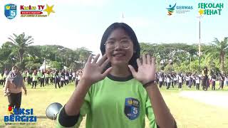 AKSI BERGIZI SMPN 5 MADIUN TAHUN 2024 [upl. by Herrmann]