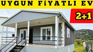 Ucuz Prefabrik Ev Turu  ANAHTAR TESLİM Fiyatı MAKUL FİYATLI EV [upl. by Defant]