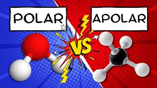 Como identificar se uma molécula é polar ou apolar [upl. by Lombard]